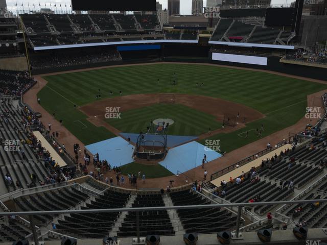 Seating view for Target Field Section 214