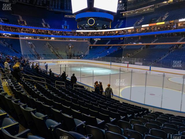 Seating view for KeyBank Center Section 102