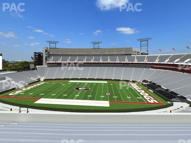 Seating view for Sanford Stadium Section Sky Club 330