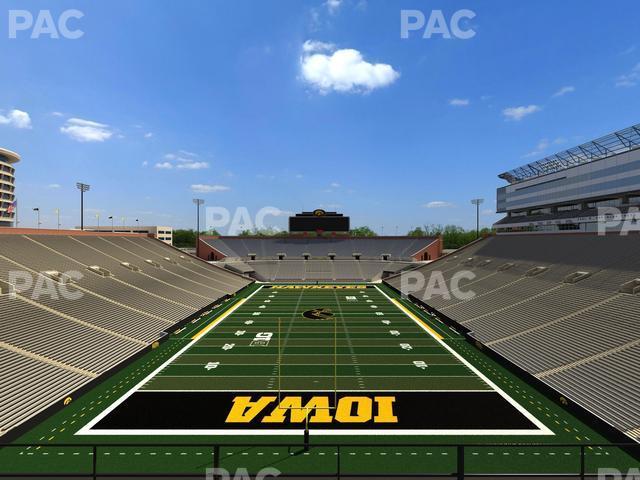 Seating view for Kinnick Stadium Section 336