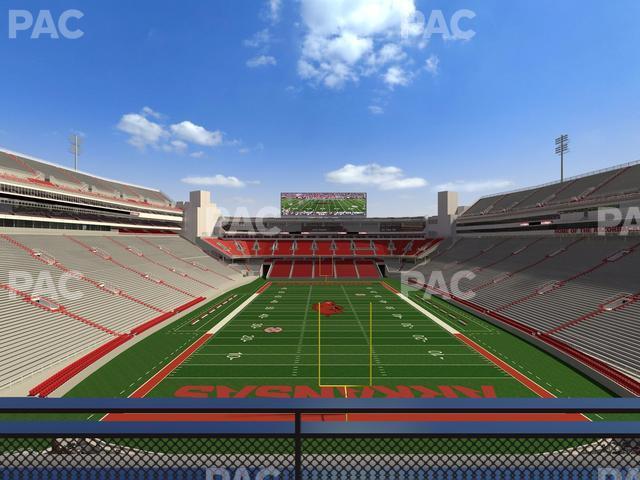 Seating view for Razorback Stadium Section Suite 28