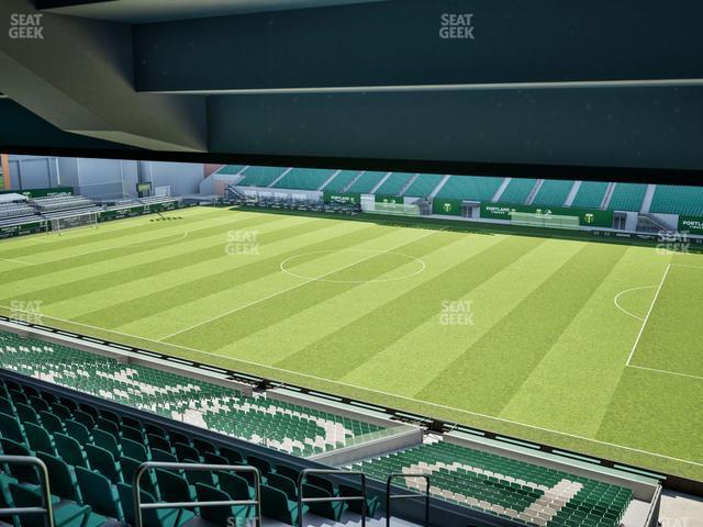 Seating view for Providence Park Section Tanner Ridge 9