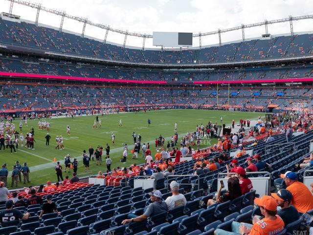 Seating view for Empower Field at Mile High Section 128