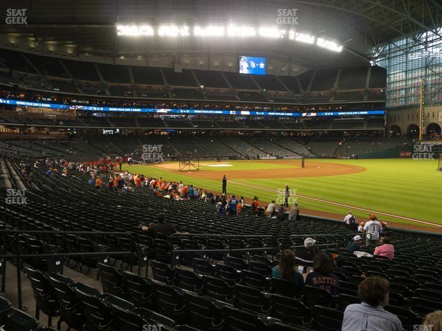 Seating view for Minute Maid Park Section 133