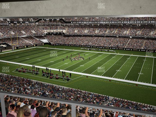 Seating view for Caesars Superdome Section Suite 318