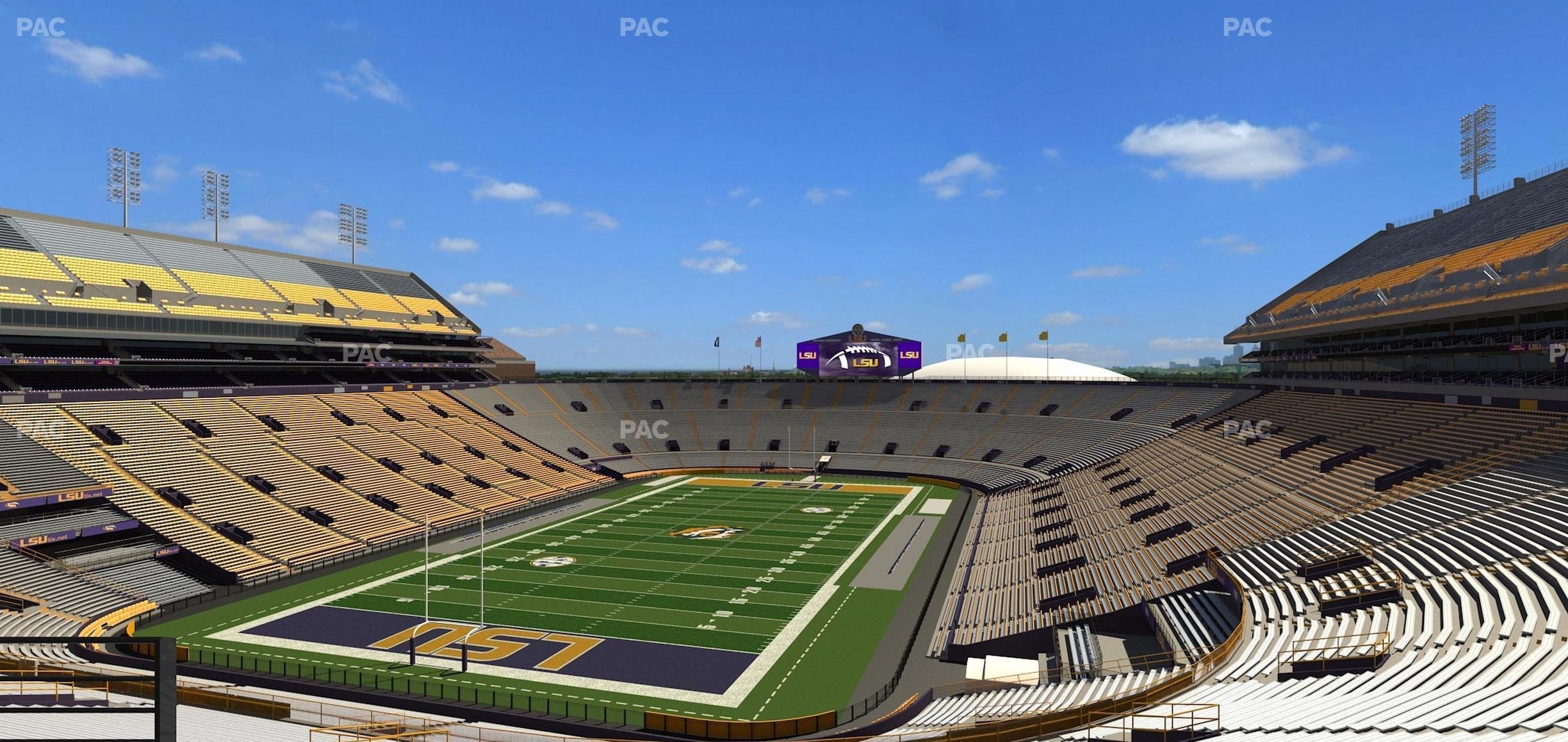 Seating view for Tiger Stadium Section Suite 143