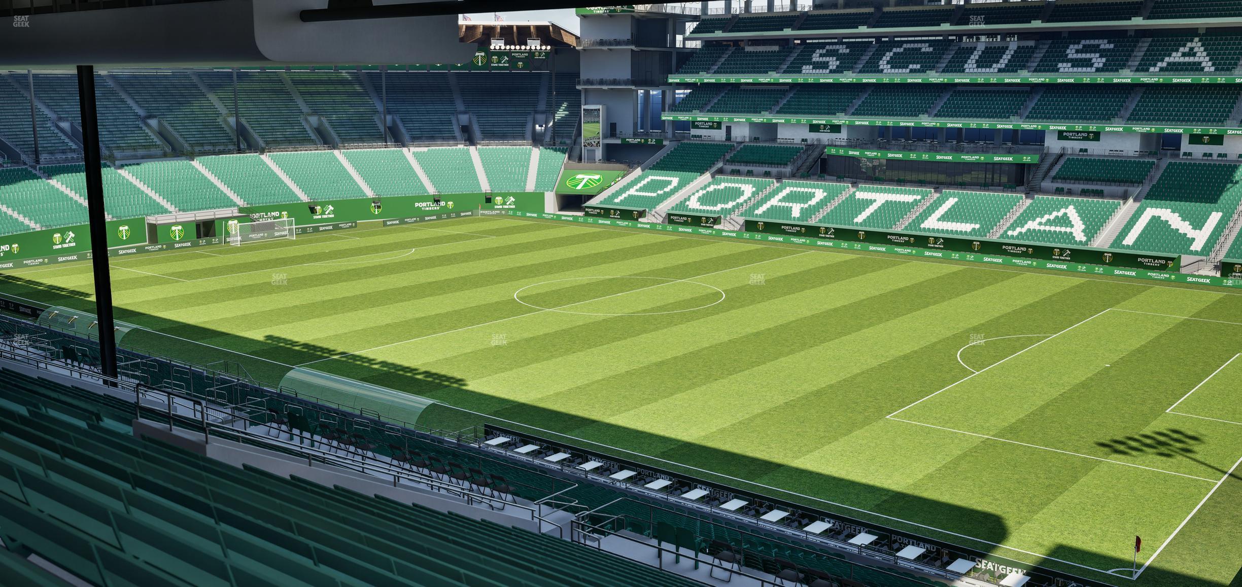 Seating view for Providence Park Section 223