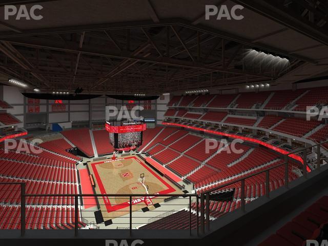 Seating view for Pinnacle Bank Arena Section 313