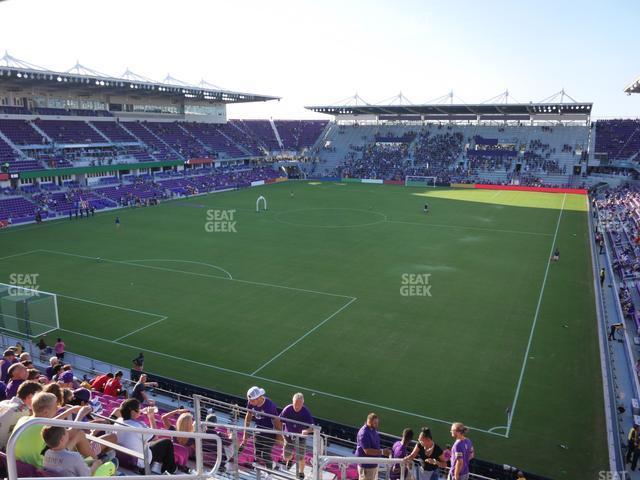 Seating view for Inter&Co Stadium Section 101