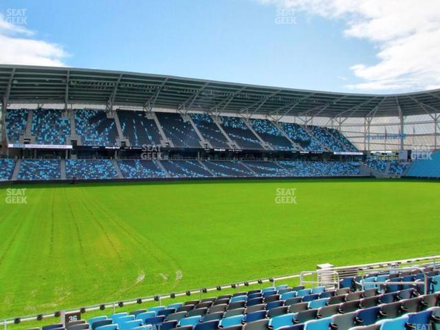 Seating view for Allianz Field Section 36