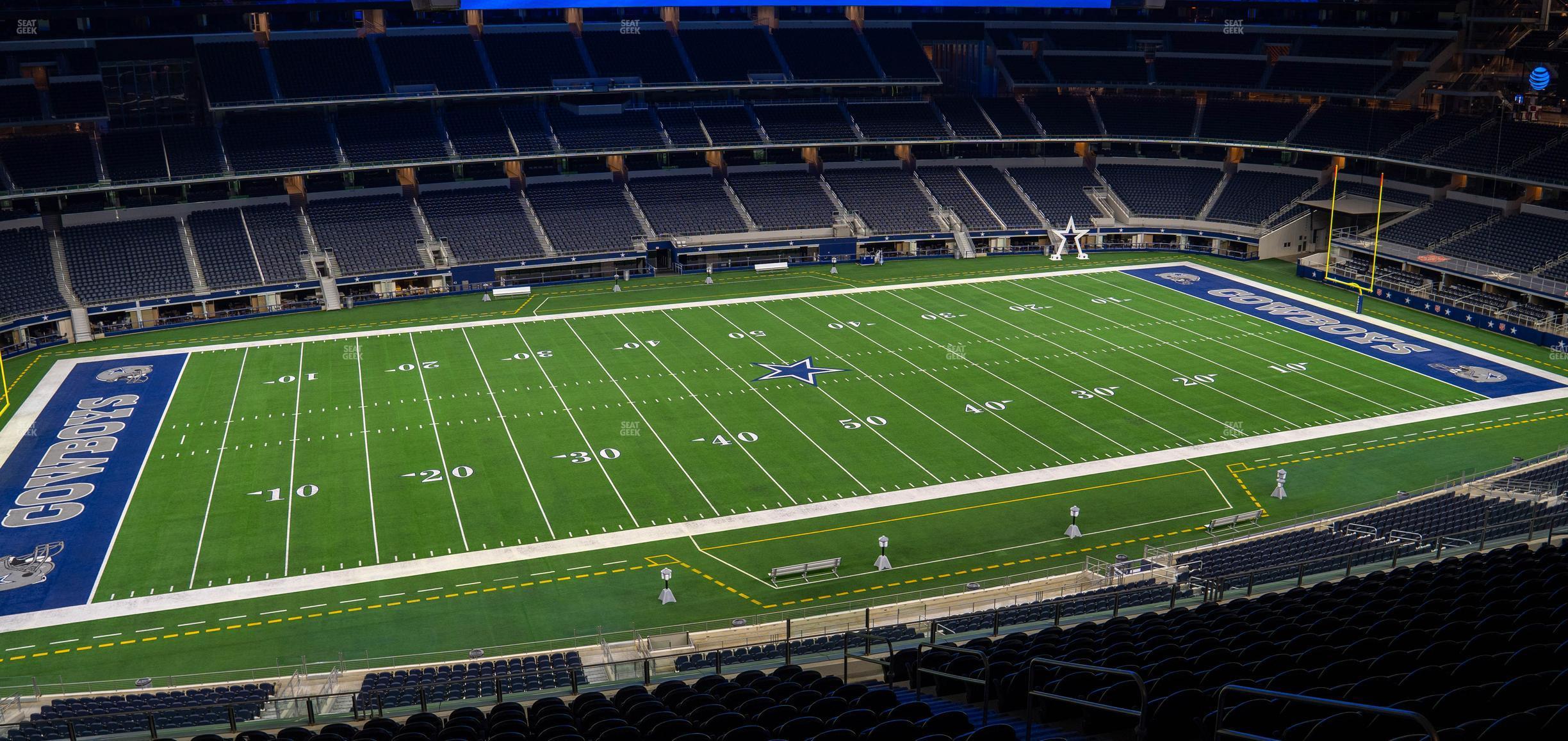 Seating view for AT&T Stadium Section Silver Suite 449