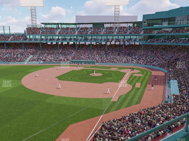 Seating view for Fenway Park Section Dell Technologies Suite L 23