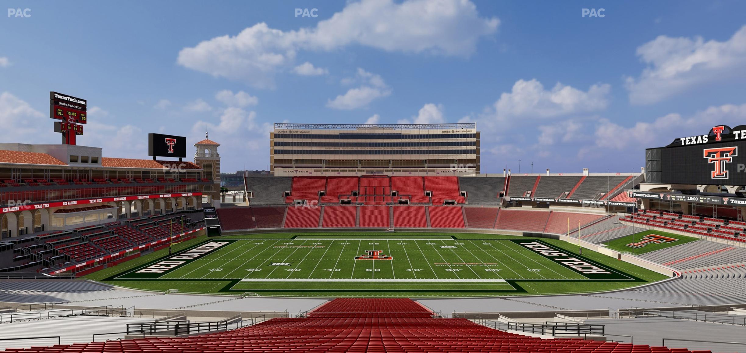 Seating view for Jones AT&T Stadium Section 119