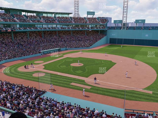 Seating view for Fenway Park Section Dell Technologies Suite R 12