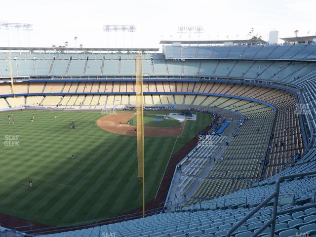 Seating view for Dodger Stadium Section 61 Rs