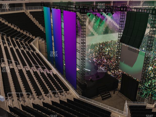 Seating view for Moody Center ATX Section Loge 8