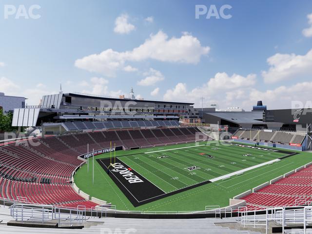 Seating view for Nippert Stadium Section 213