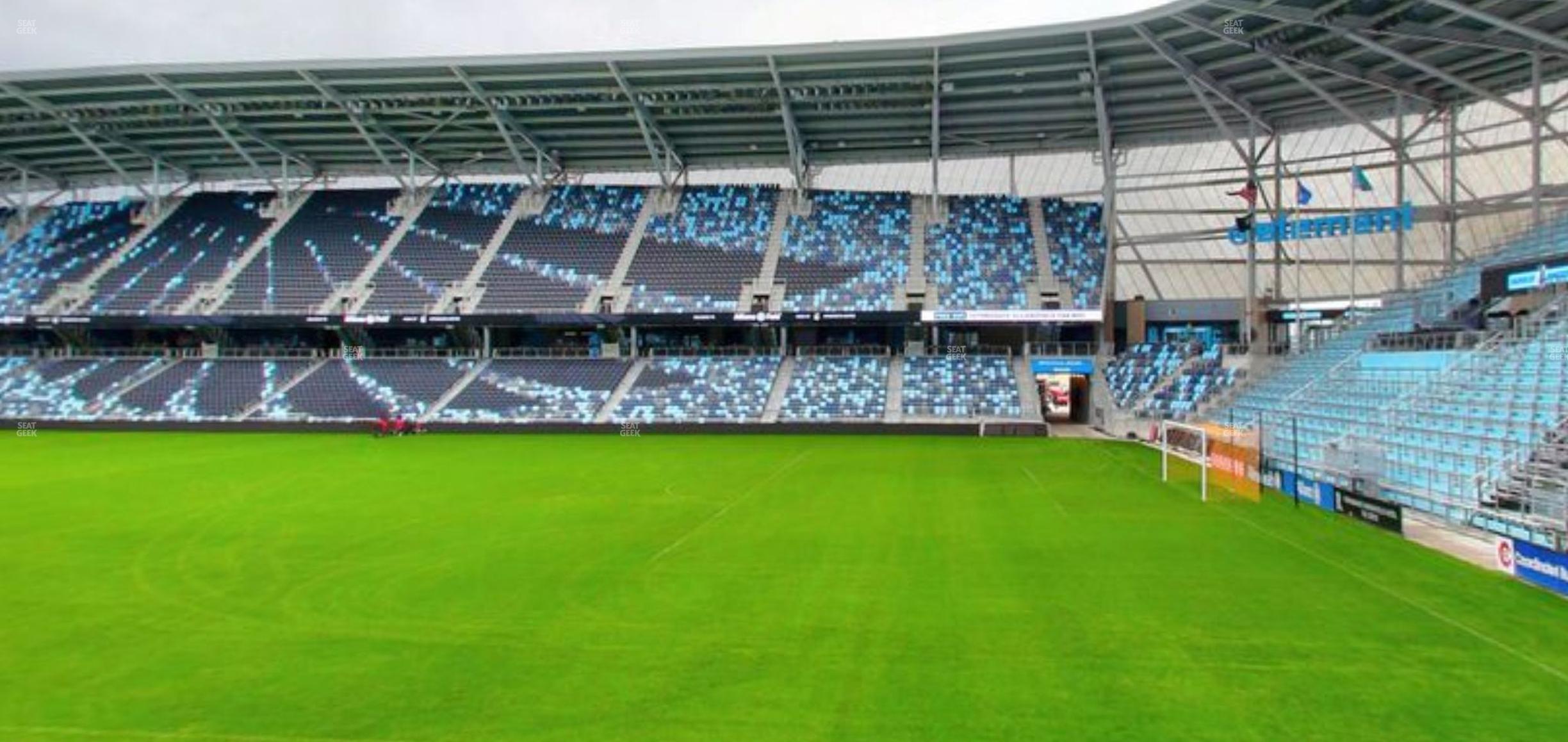 Seating view for Allianz Field Section 28