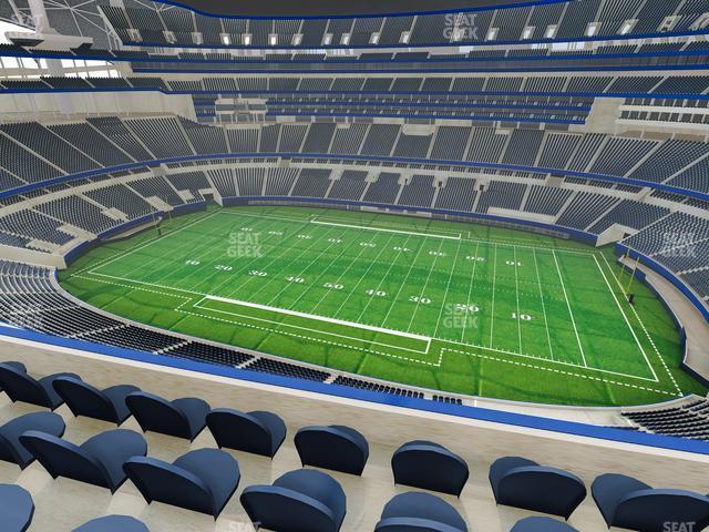 Seating view for SoFi Stadium Section 351