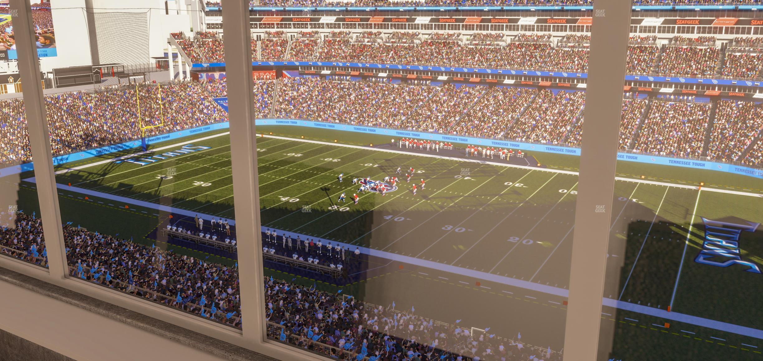 Seating view for Nissan Stadium Section Suite 660 W