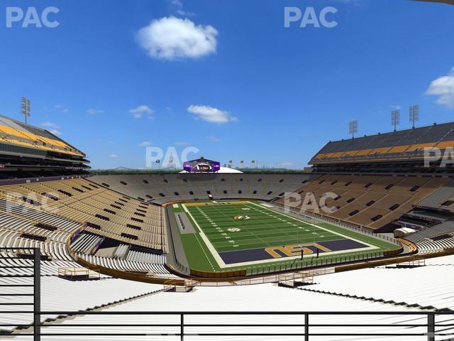 Seating view for Tiger Stadium Section Suite 163