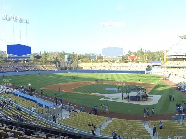 Seating view for Dodger Stadium Section 113 Lg