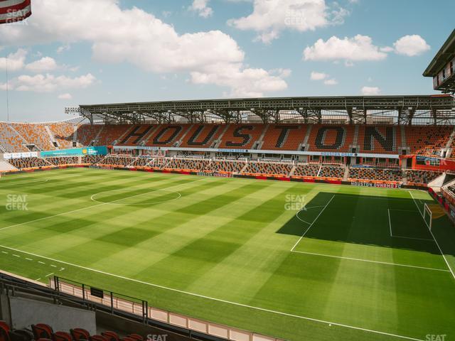 Seating view for Shell Energy Stadium Section 203