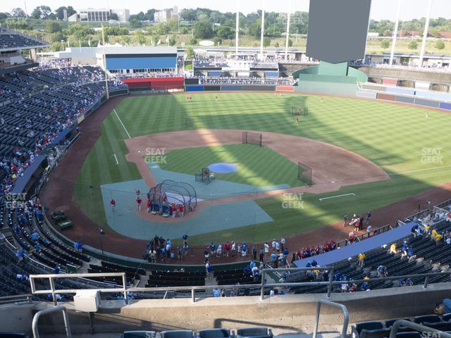 Seating view for Kauffman Stadium Section 424