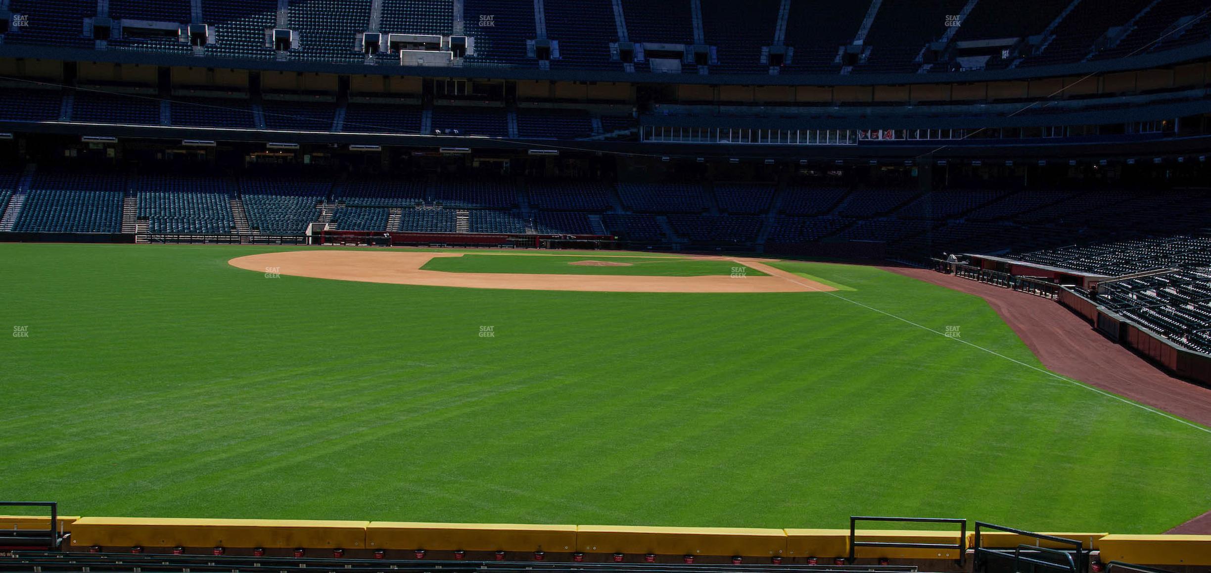 Seating view for Chase Field Section 140