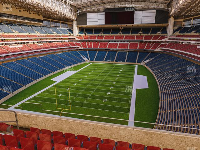 Seating view for NRG Stadium Section 545