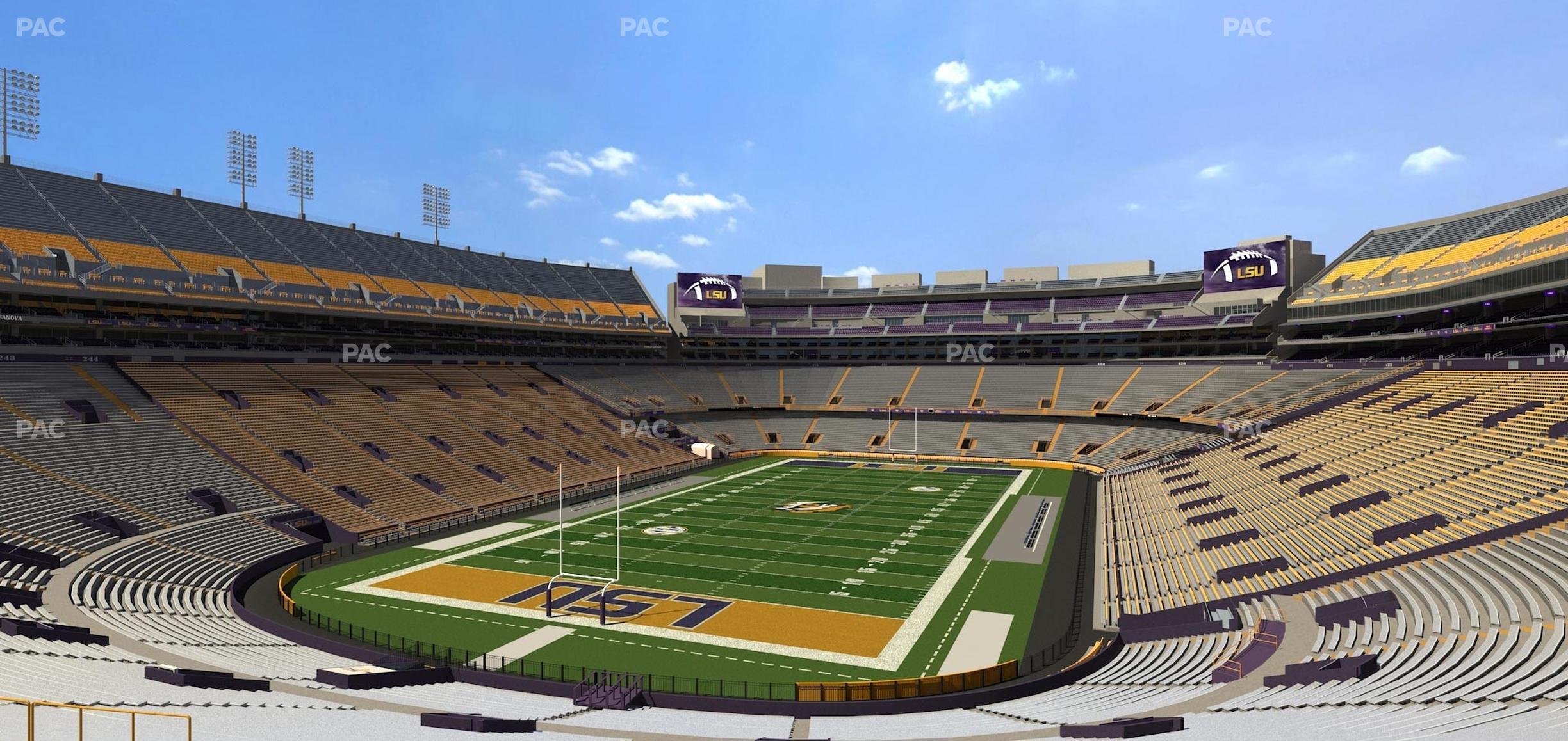 Seating view for Tiger Stadium Section 229