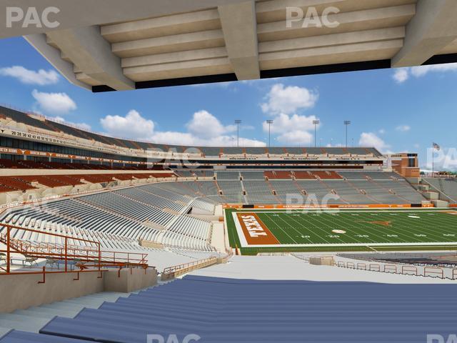 Seating view for Darrell K Royal - Texas Memorial Stadium Section 8