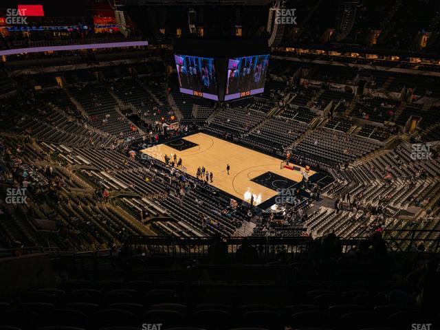 Seating view for Frost Bank Center Section 204