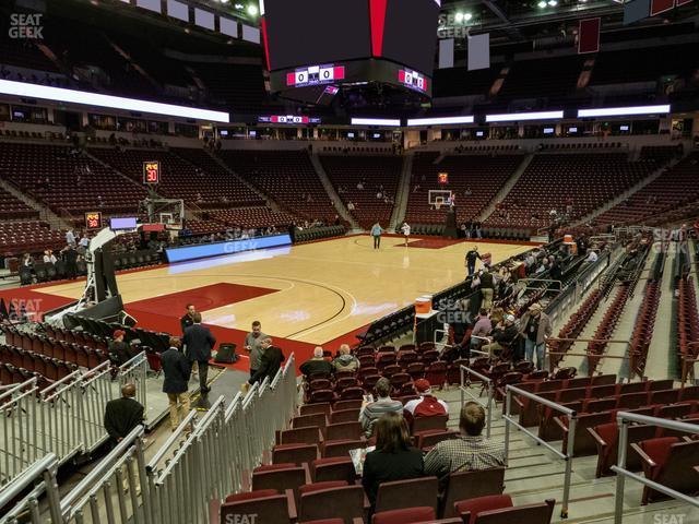 Seating view for Colonial Life Arena Section 108