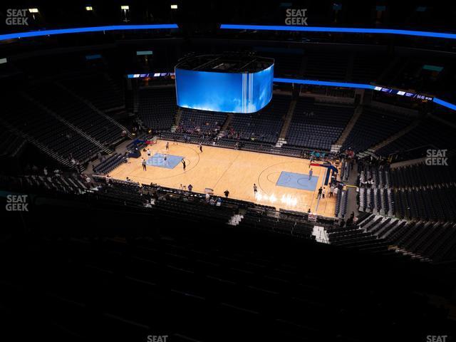 Seating view for FedExForum Section 210