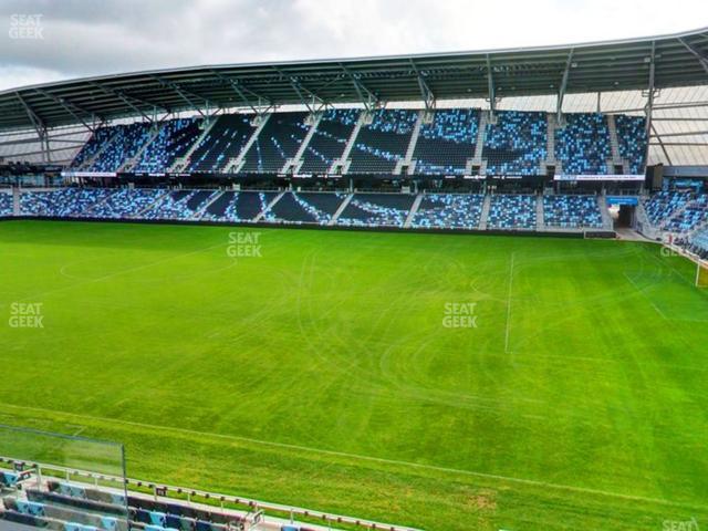 Seating view for Allianz Field Section 128