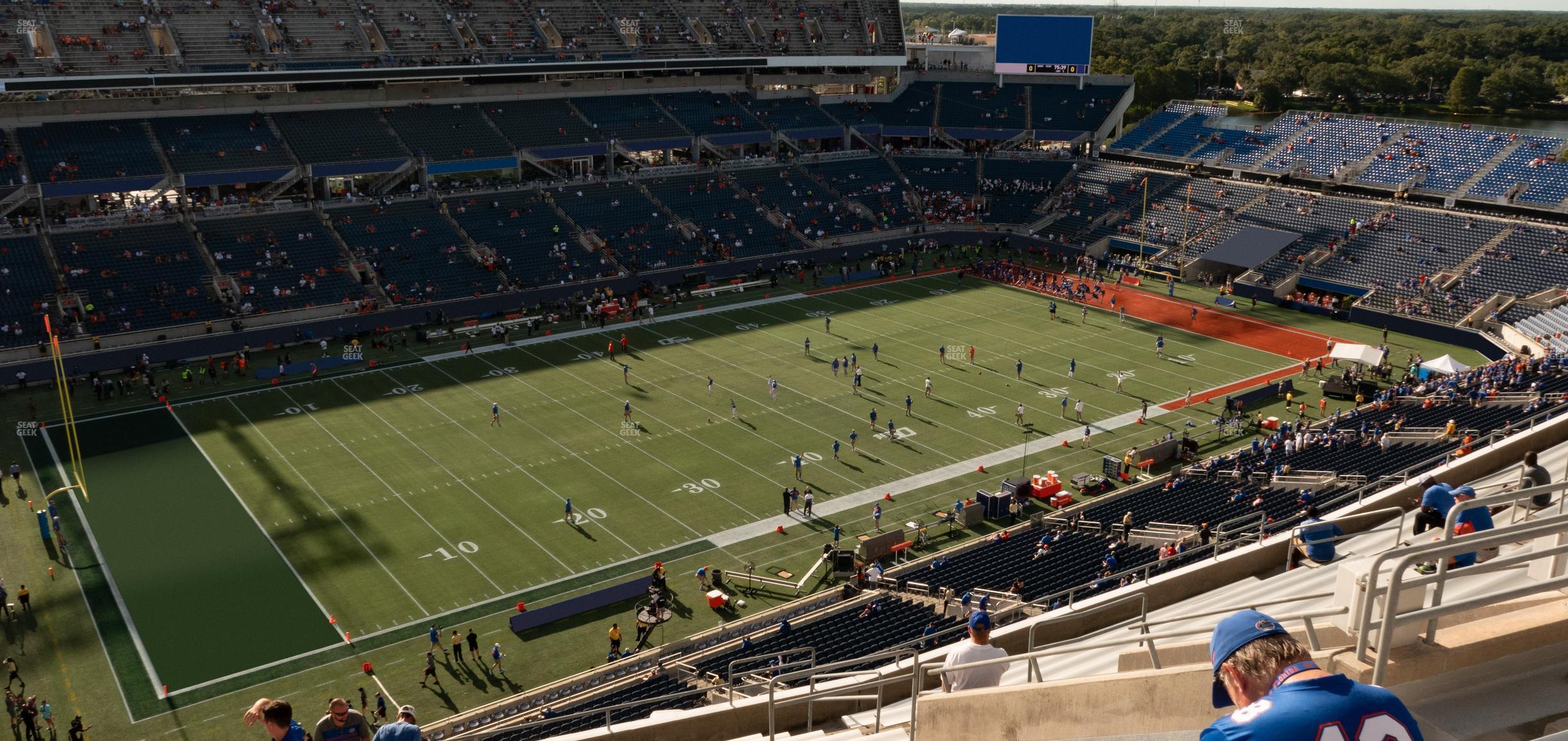 Seating view for Camping World Stadium Section 214