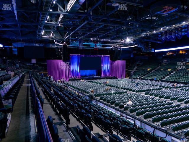 Seating view for Blue Arena at The Ranch Events Complex Section Q