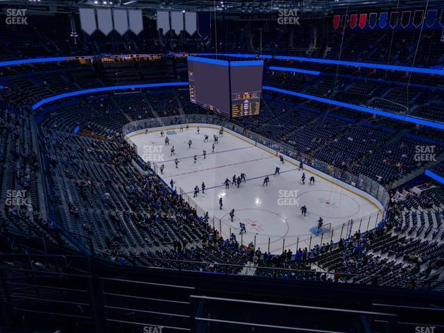 Seating view for Amalie Arena Section 326