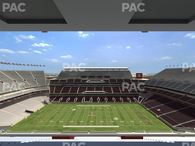 Seating view for Kyle Field Section 334