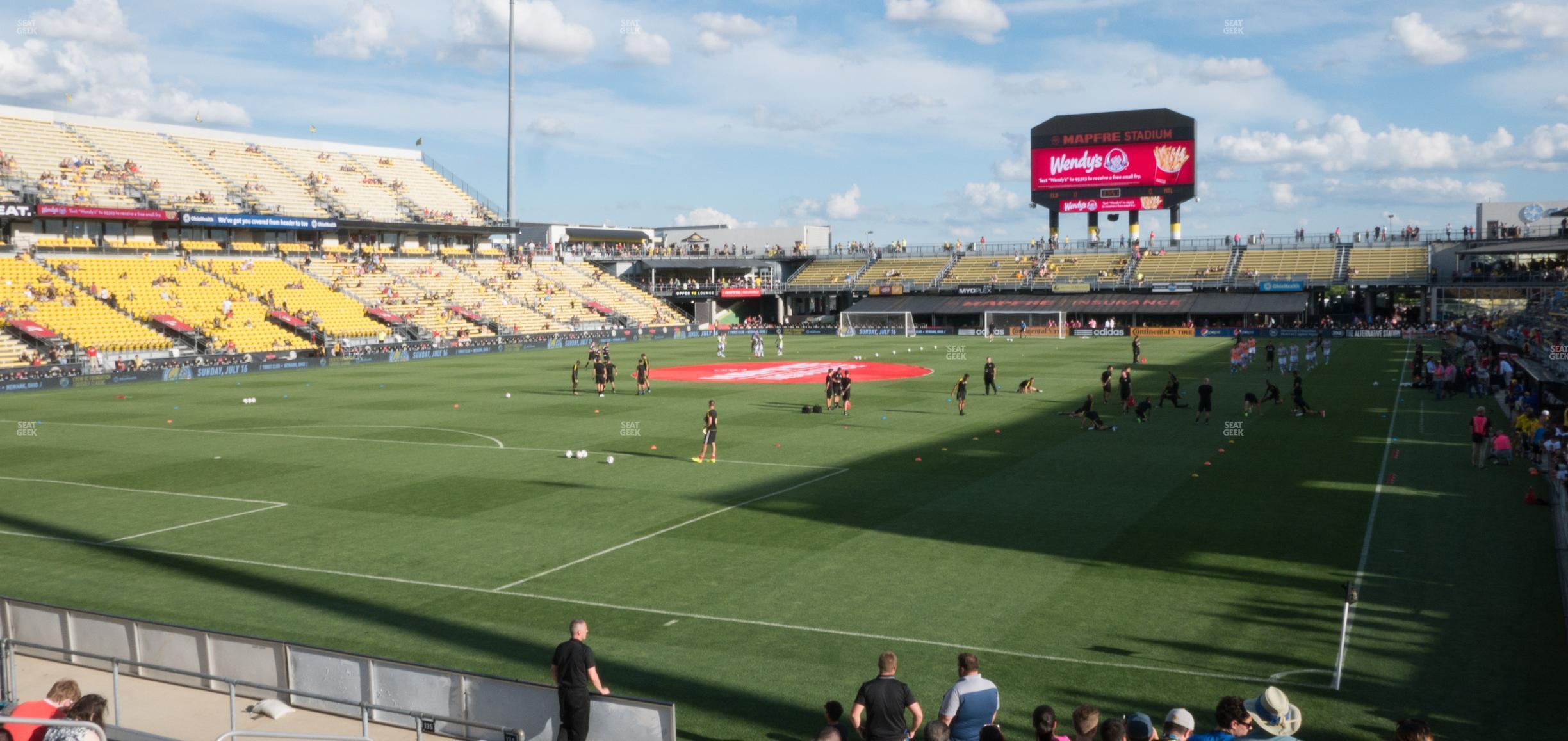 Seating view for Historic Crew Stadium Section 134