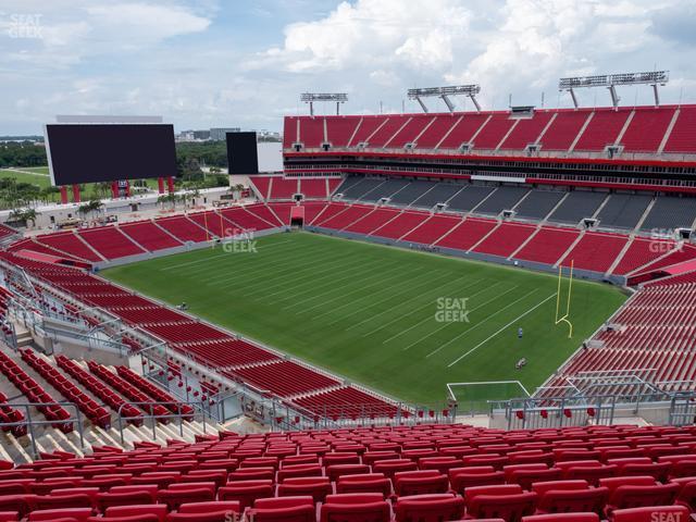 Seating view for Raymond James Stadium Section 342