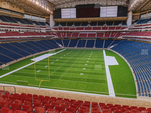 Seating view for NRG Stadium Section 322