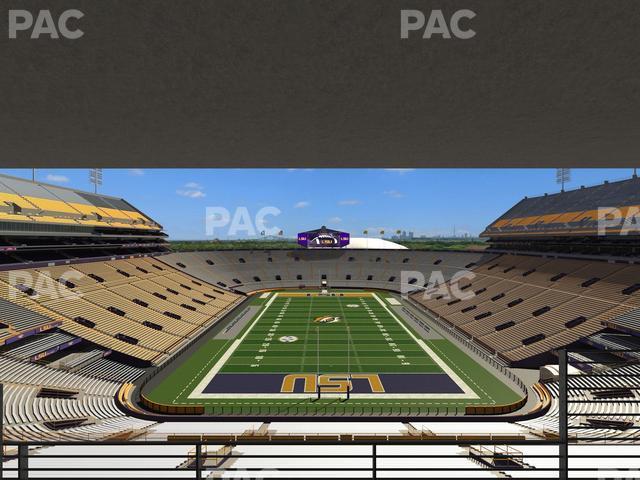 Seating view for Tiger Stadium Section Suite 254