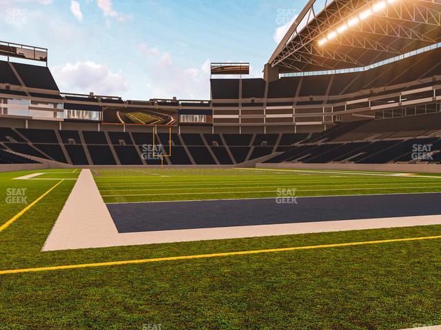 Seating view for Lumen Field Section Red Zone Suite 11