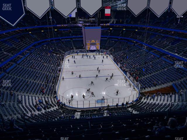 Seating view for Amalie Arena Section 309