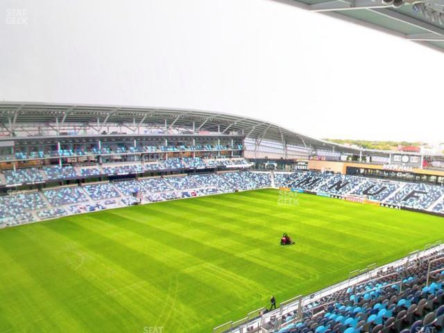 Seating view for Allianz Field Section 118