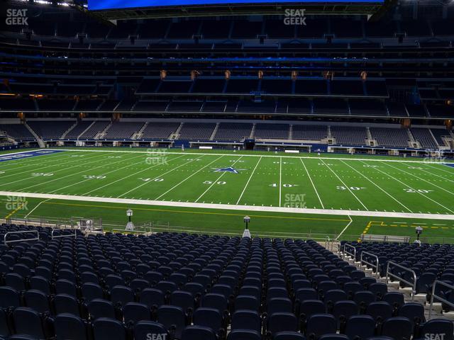 Seating view for AT&T Stadium Section Hall Of Fame Suite 257