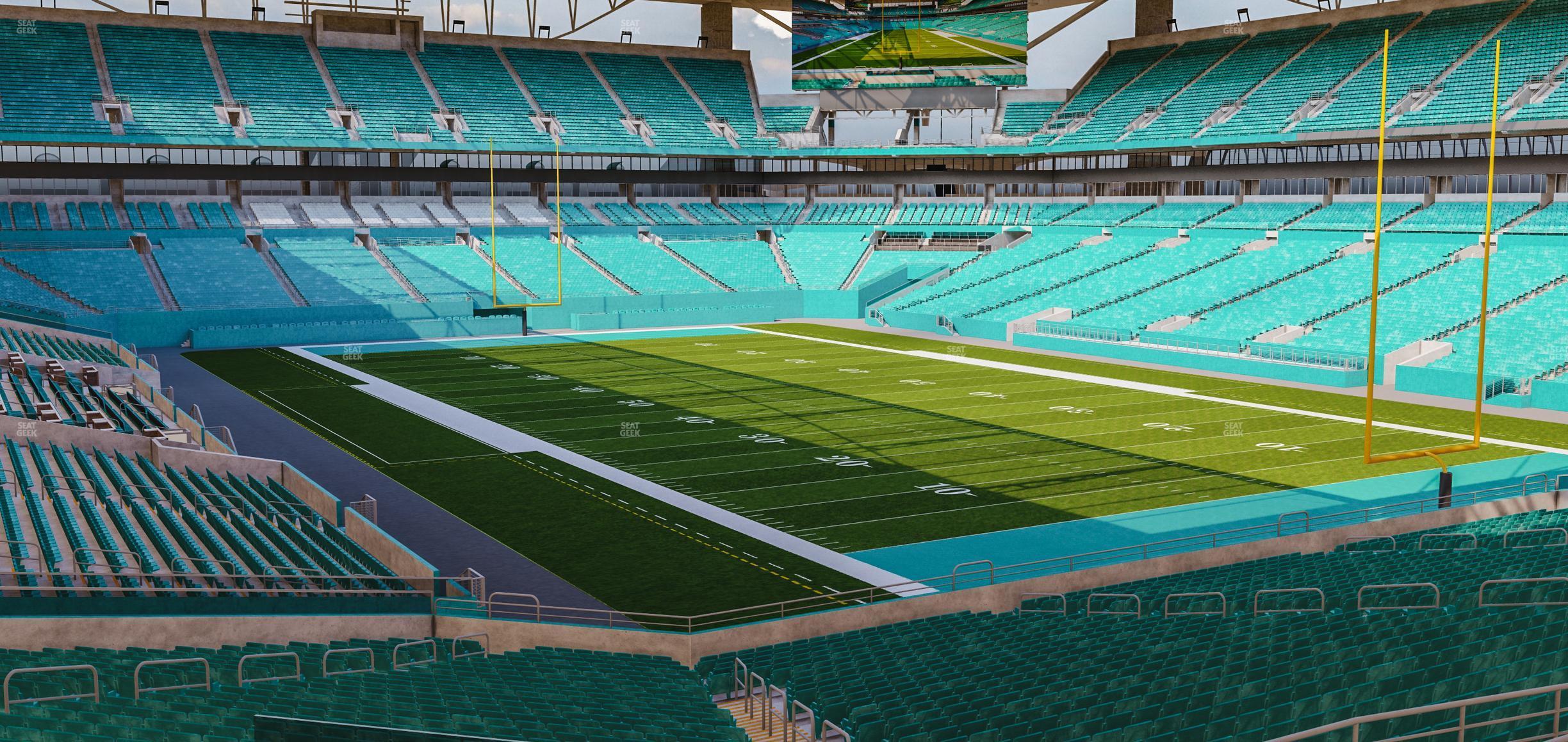 Seating view for Hard Rock Stadium Section 237