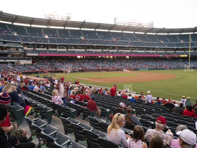 Seating view for Angel Stadium of Anaheim Section 128